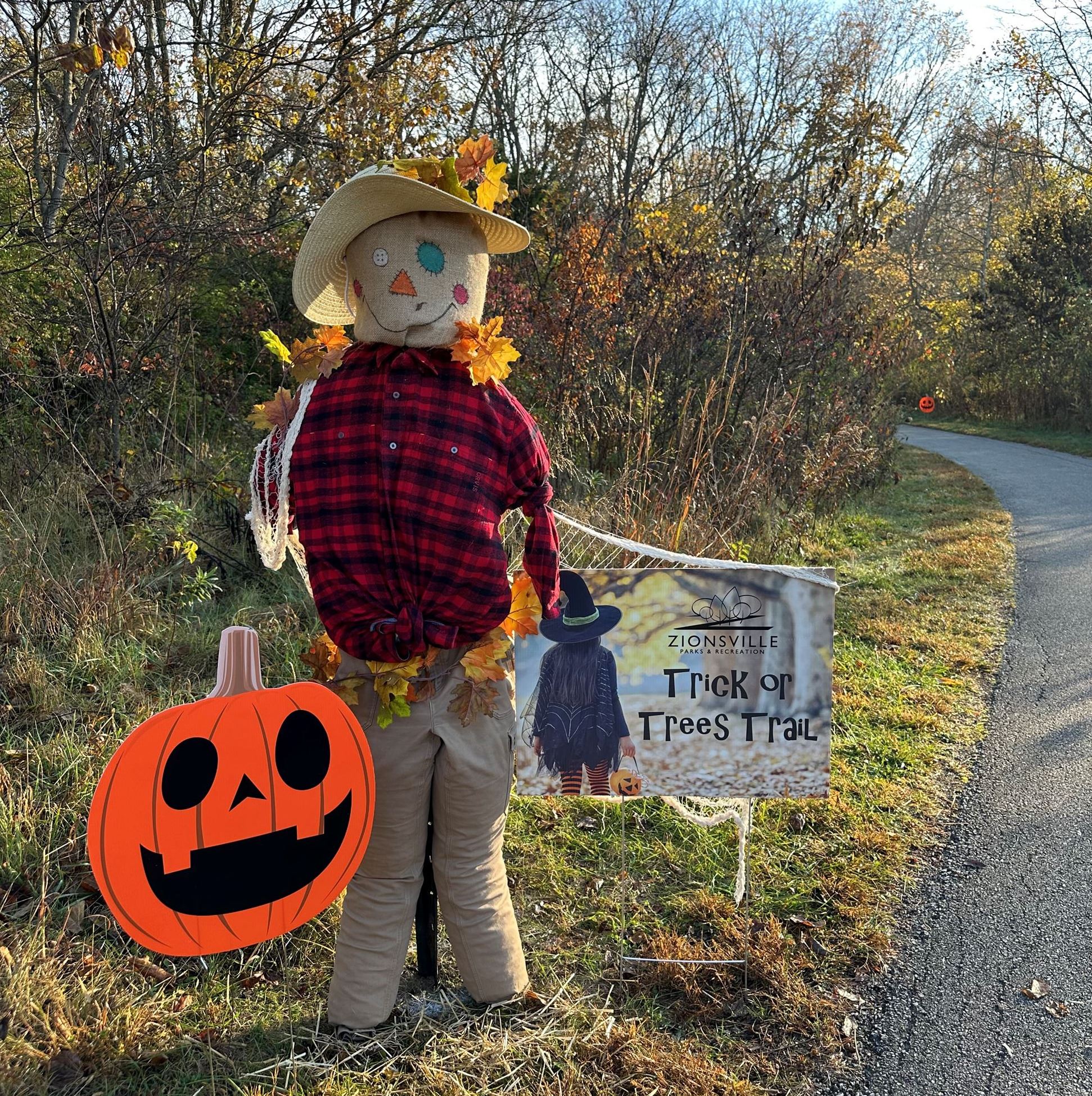 Trick or Trees Scarecrow